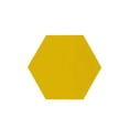 thumbnail image 1 of Matsuzay Colorido hexágono tablero de mensajes decoración de pared engrosado corcho tablones de anuncios pizarra borrable dormitorio guardería adornos Decoración del hogar Amarillo Matsuzay HA075135-06, 1 of 6