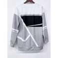 thumbnail image 3 of Nyfairy Women Crew Neck Long Sleeve Casual Sweatshirt, 3 of 4