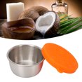 thumbnail image 1 of Inmersión Contenedores De Condimentos De Acero Inoxidable De 50 Ml Taza De Salsa De Inmersión Pequeña Portátil A Prueba De Fugas Separada Con Tapa Para Salón De Belleza, 1 of 7