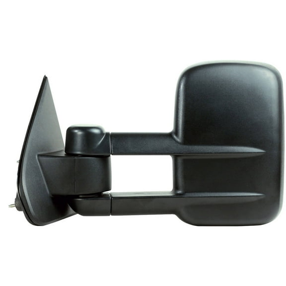 62138G - Fit System 14-17 Chevrolet Silverado Pick-Up Truck 1500, 2500, 3500, GMC Sierra 1500, 2500, 3500, extendable towing Mirror, 1st design, OEM Style Towing, Pair - check description for fitment
