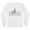 White, variant on Skyline Omaha Nebraska Long Sleeve Shirt Unisex Medium White