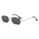 thumbnail image 5 of Jumpingount Gafas de sol para mujer 400 cómodas de usar almohadillas suaves para la nariz gafas de sol rectangulares de estilo moderno Type5 NO5, 5 of 6