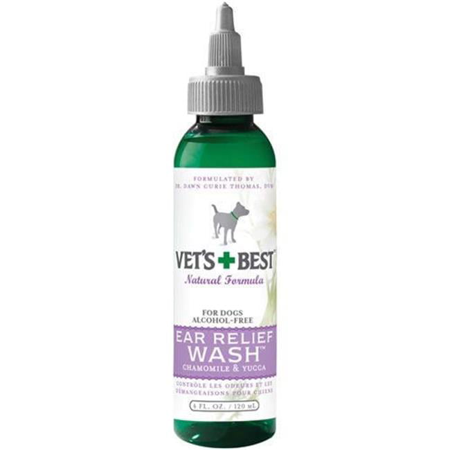 Vets Best 3165810021 4 oz Ear Relief Wash for Dogs - Walmart.com