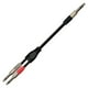 thumbnail image 3 of Cable de Audio XSS SC138 6.3x2 Mono a 1 Plug Mono Negro, 3 of 3