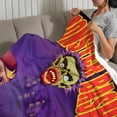 thumbnail image 3 of Monster Bash anti-pilling, suave, ligera, esponjosa y acogedora de lujo para hogar y cocina – Perfecta para niños y adultos,130X150cm, 3 of 6