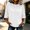 A1_White, variant on TZZQ 3/4 Sleeve Hoodie Sweatshirts for Women Drawstring Hood Oversized Pullover Sweatshirt Comfort Plain Long Sleeve Pullover Tops Plus Size Cute Basic Lightweight Hoodie Sweatshirts Beige L