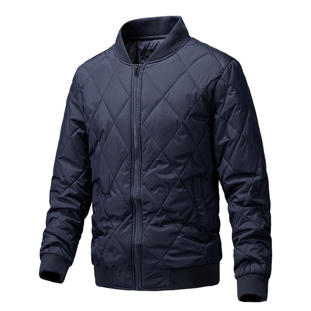 KIHOUT Manteau pour Homme de Printemps et d'Hiver, Mode, Fermeture Éclair, Col à Revers, Manches Longues, Décontracté, Extérieur, Utilitaire, Manteau Chaud, Taille M-3TG
