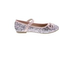 thumbnail image 6 of Link Marina-36K Girl's Glitter Bow Ballerina Party Dressed Flat Mary Janes, 6 of 7