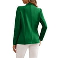 thumbnail image 5 of XFLWAM Blazers for Women Business Casual Long Sleeve Open Front Blazer Jacket Solid Trendy Fitted Suit Jackets with Pockets, 5 of 8