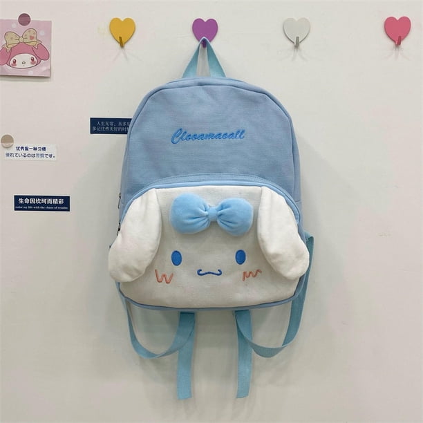 Sanrio Cinnamoroll Melody Kuromi Linda Mochila Casual Anime Dibujos Animados Niños Bolsa Escolar Regalo De Vacaciones