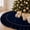 Nevy-Pearls, variant on Guvpev Christmas Tree Skirt, 36" Black Velvet Tree Skirt with Ruffled Edge & Tie Bows, Christmas Tree Decoration, Elegant Soft Holiday Tree Base Cover Mat for Xmas Decorations