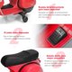 thumbnail image 5 of Moto Eléctrica Montable Costway Vespa 6 V con Ruedines para niños rojo, 5 of 10