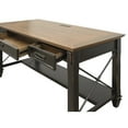 thumbnail image 3 of Martin Furniture Hartford Wood Writing Desk, Brown, 3 of 4