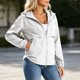 thumbnail image 4 of Neewe Light Weight Zip Up Sun Hoodie Women, Light Summer Jacket Women Long Sleeve for Fishing Hiking, 4 of 5