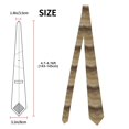 thumbnail image 3 of Men'S Tie 4.7×3.1in Is Not Easy To Deform And Fade Anti-Drift Button Design Is Easy To Take Care Of For Work Travel Daily Business Sandybrown Marble_4, 3 of 8