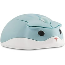 PloutoRich Wireless Mouse, 2.4GHz Hamster Shape Portable Mobile Optical 1200DPI USB Mice Cordless Mouse for PC Laptop Computer, Gift