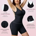 thumbnail image 3 of Viluyesy Shapewear for Womens, Tummy Control Seamless Shaper Bra Slim Fit Butt Lifter High Support Bodysuit Black L, 3 of 3