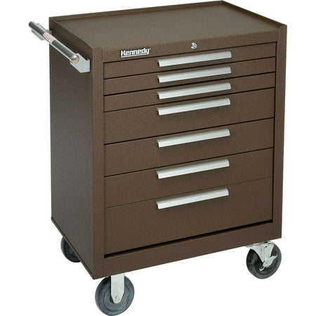 Kennedy Rolling Tool Cabinet, Brown,Heavy Duty 277XB