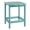 Turquoise, variant on Bowery Hill Modern / Contemporary Patio End Table in Turquoise