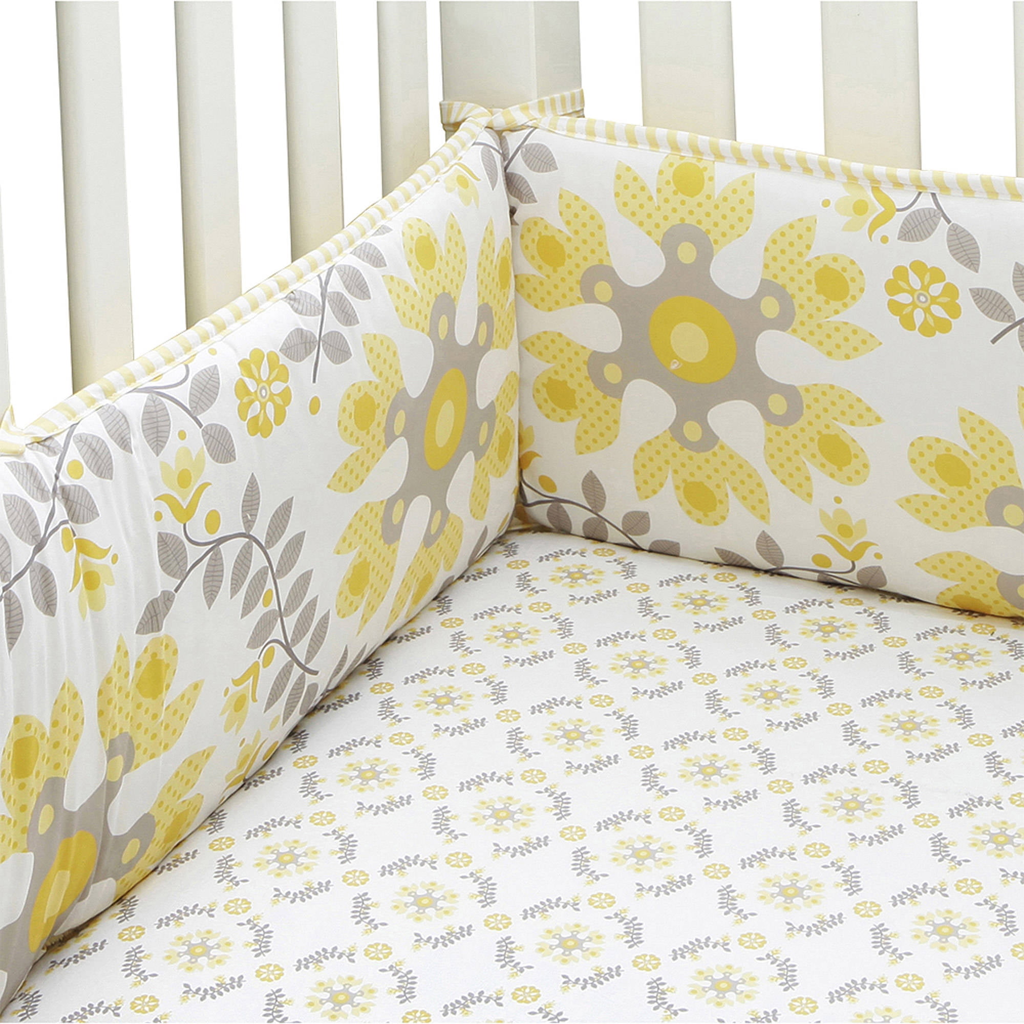 Migi Sweet Sunshine Fitted Crib Sheet Walmart Com