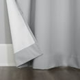 thumbnail image 5 of Sun Zero Harper Bright Vibes 100% Blackout Grommet Curtain Panel, 40"X63", Silver, 40"X63", Silver Gray, 5 of 10