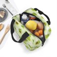 thumbnail image 5 of Kdxio Avocado With Leaf And Flower Print Insulated Lunch Bag,Reusable Tote Lunch Box for Women Men,Leakproof Cooler Lunch Bags for Work Office Travel Picnic, 5 of 6