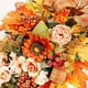 thumbnail image 4 of Colgante decorativo de Acción de Gracias con simulación de flores de otoño, peonía, girasol y árbol al revés., 4 of 6