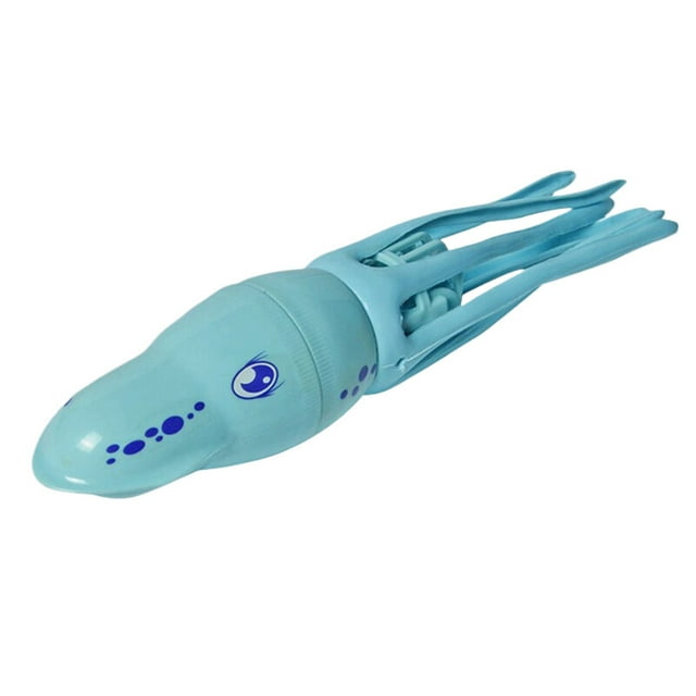 Outdoor Toys Diving Squid Pool Bath Toys For Kids Electric Swimming Fish Toys Swimming Training Accessories For Kids Green Robot Fish Toys and Hobbies