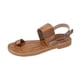 thumbnail image 3 of Chanclas de verano para mujer, zapatillas de tacón plano, sandalias, chanclas informales, zapatos de mujer Wmkox8yii  nm7286, 3 of 9