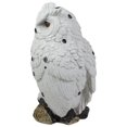 thumbnail image 5 of Northlight Glittered Owl Perched on a Branch Statue - 6", 5 of 6