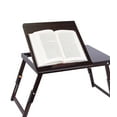 thumbnail image 5 of BirdRock Home Bamboo Laptop Lap Tray with Adjustable Legs - Walnut, 5 of 7