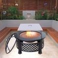 thumbnail image 5 of Handle Heat Lid Heat Deflector-Turn Fire Pit into a Patio Heater 30"x30", 5 of 11
