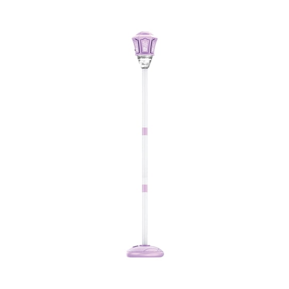Automatic Bubble Machine for Kids, Standing Bubble Maker with Lights & Music, Height Adjustable Up to 47'', Rechargeable Bubble Blower Toys Bubbles Machine for Wedding Party (Purple)