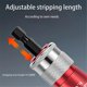 thumbnail image 4 of Wire Stripping and Twisting Tool, Electric Wire Stripper Professional Electrician Tool Set Portable, 4 of 5