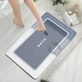 thumbnail image 1 of Black and Friday Deals kkbbma Bathroom Mat Rug,Bath Mat-Bathroom Mat Rug Non Slip Super Absorbent Stain Proof Quick Dry Thin Bathroom Rug-Bath Mats For Bathroom Floor Bathtub Vanity-Bathmat Bath, 1 of 7