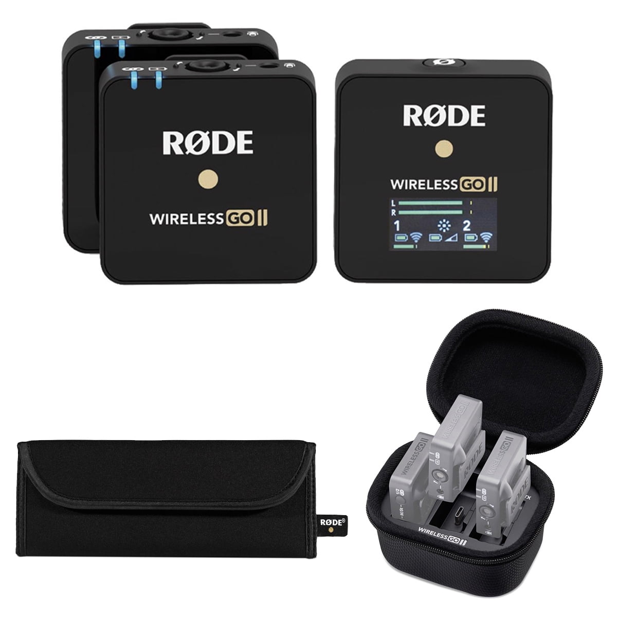 RØDE Wireless GO WIGO& Lavalier GO Amazon.com: Rode Wireless GO II Single Compact Digital