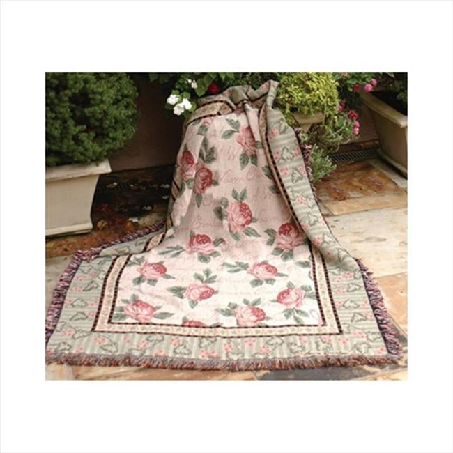 Warm Embrace Tapestry Throw Blanket Fashionable Jacquard Woven 50 X 60