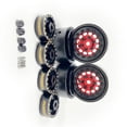 thumbnail image 4 of serony RCGOFOLLOW Aluminum Alloy Shock-proof Metal Wheel Rims Rc Metal Wheel Rims For 1/24 Rc Metal Wheel Rims Axial SCX24 Red, 4 of 6