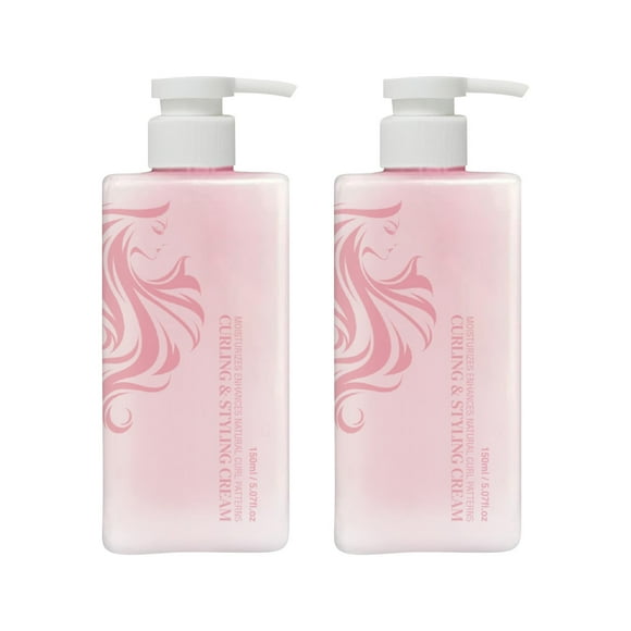 Hair Halo Curl Defining Cream Moisturizing & Anti-Frizz Curl Cream for Curly & Wavy Hair