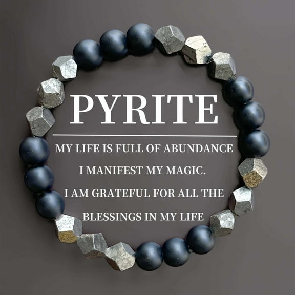 Black Stone Bracelet for Women Handmade Energy Beaded Bangle Boho Adjustable Unisex Jewelry Daily Wear