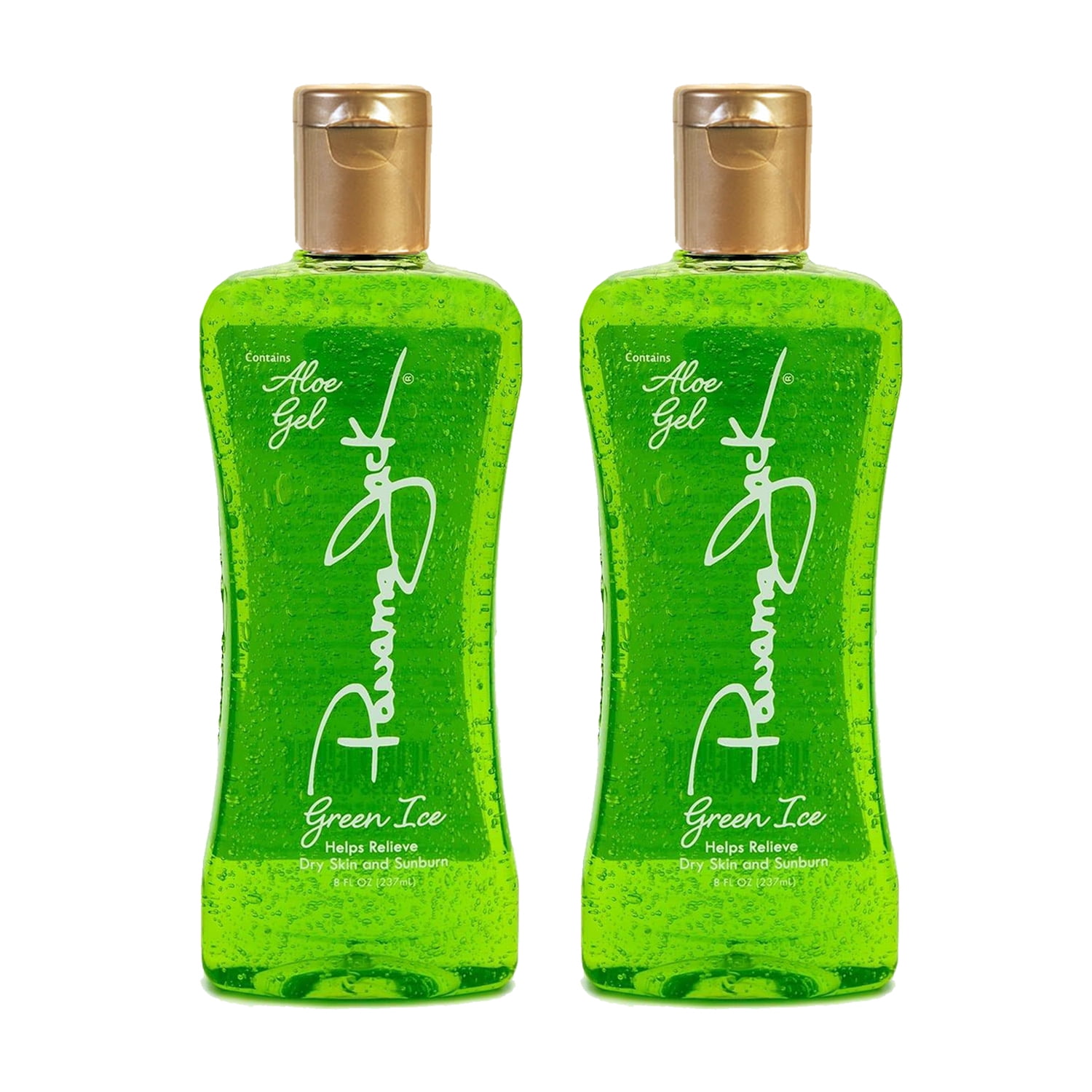 Panama Jack Green Ice Gel - Aloe Vera After Sun Formula No Alcohol, Helps Preserve Tan, Relieves & Moisturizes Sunburn, 8 FL OZ (Pack of 2) - Walmart.com