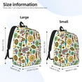 thumbnail image 4 of Daiia Beautiful African Womens Vintage Canvas Backpack for Men and Women ,Hiking Backpack,Travel Laptop Bag for School,Large Capacity Backpack-Small, 4 of 8