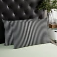 thumbnail image 4 of Geometric Grey Throw Pillow Cover, Modern Minimalism Art Striped Rectangle Decorative Pillow Case Protector Soft Cushion Cover Lumbar Pillowcase for Couch Sofa Bedroom Car Chair Decor 16x24 Inch, 4 of 8