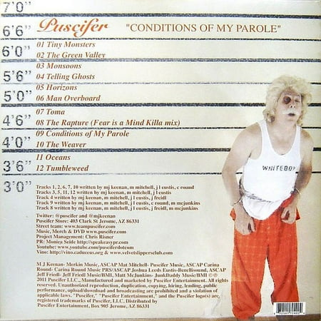 Conditions of My Parole [LP] - VINYL