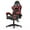 Red, variant on Bigzzia Gaming Chair Office Chair, Ergonomic Game Chair with Headrest & Lumbar Pillow, Black Red