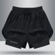 thumbnail image 1 of Bañadores de estilo americano para hombre, pantalones deportivos para correr, ropa interior, pantalones cortos informales de baloncesto antiexposición para entrenamiento de ilusión de dos piezas, 1 of 5