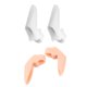 thumbnail image 5 of 1 Par Separadores Dedos Los Pies en Valgo Corrector Ajustador Juanete Hallux () Blanco, 5 of 7
