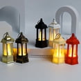 thumbnail image 3 of Tnobhg LED Candle Light with Hook Soft Lighting Battery-Operated Hanging Lantern Halloween Party Decoration, 3 of 8