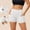 *White, variant on ClodeEU Women's 3-Inch Yoga Shorts ,Athletic Running Shorts for Summer Workout and Cycling Black,Womens Plus XL