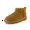 Chestnut, variant on Cushionaire Hip 2 Genuine Suede Ankle Boots for Women, Cozy Faux Shearling Lining Pull On Winter Womens Boots